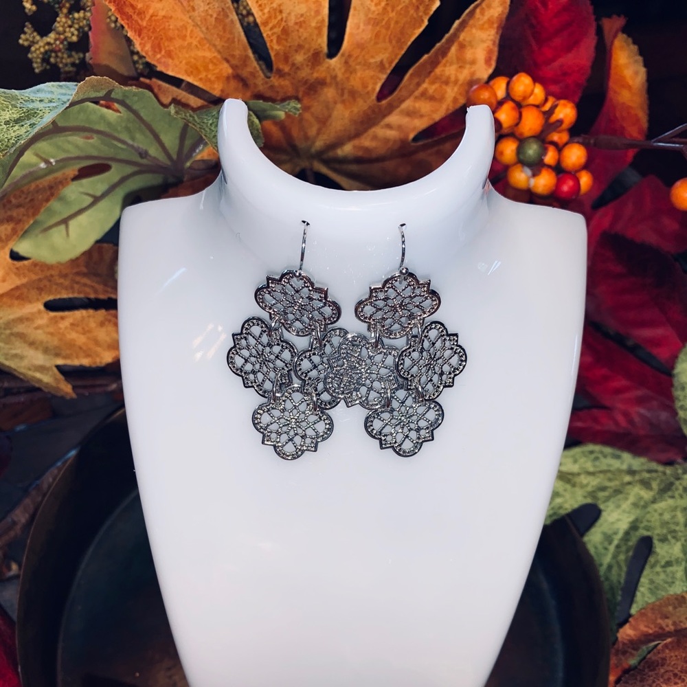 Filagree vintage bohemian earrings